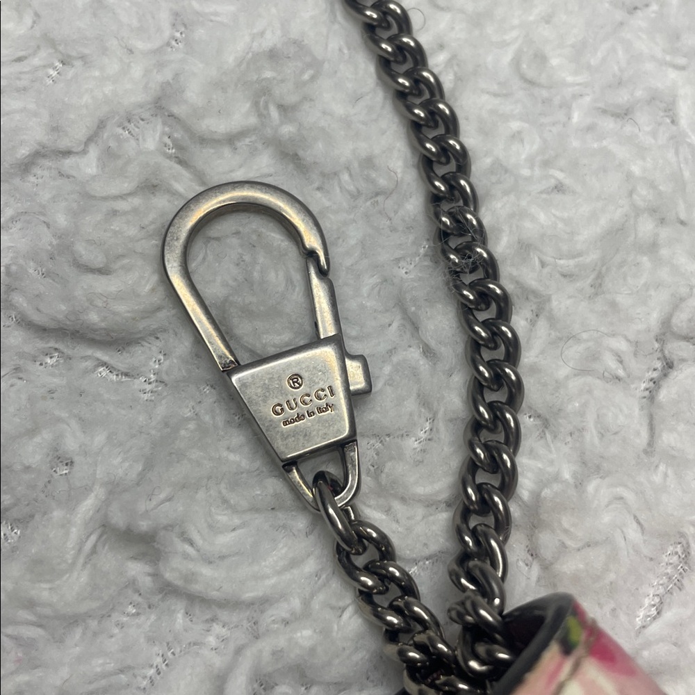 Gucci Dionysus GG Supreme Floral Pink Blooms Super Mini Chain Crossbody Bag - Picture 10 of 17